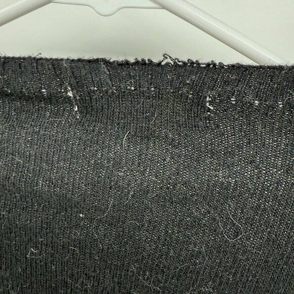 Freeway Aztec print cardigan Womens Sweater Medium Black Layer Open Front - Picture 9 of 9